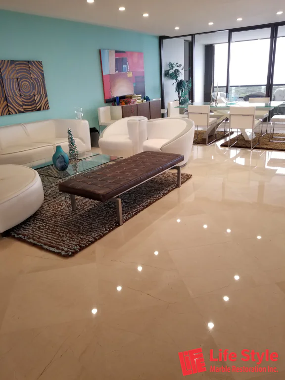 Travertine Pool Deck Restoration