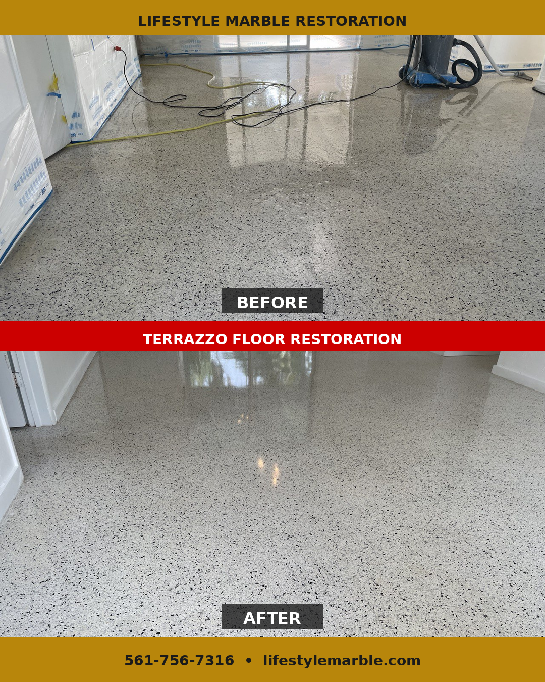 Terrazzo Floor Restoration