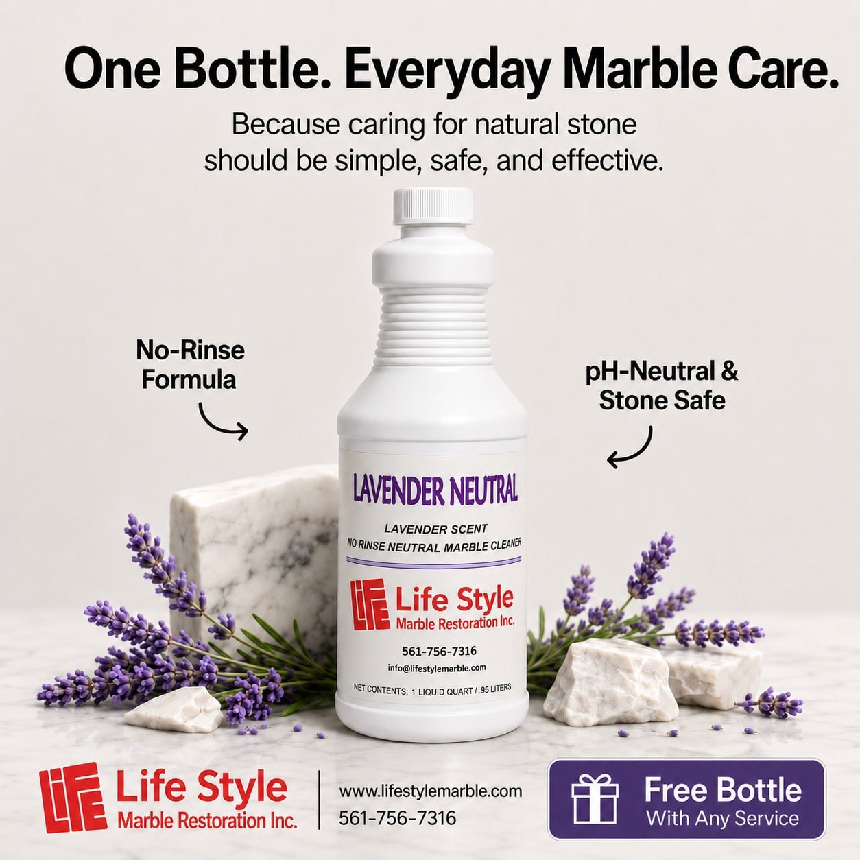 Neutral Fresh Marble Cleaner