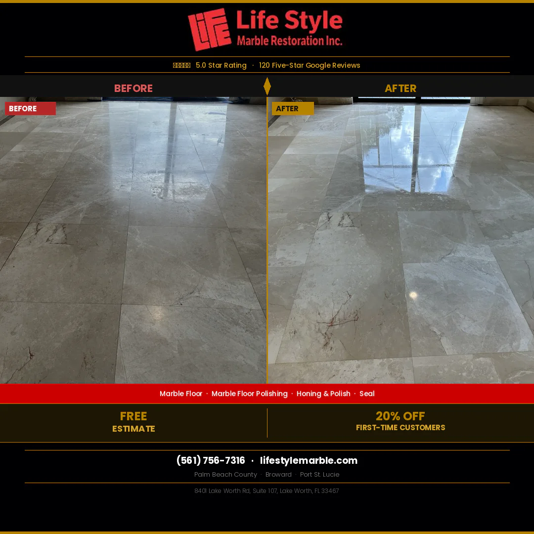 Marble Room Floor