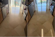 Stone restoration before and after, Palm Beach County