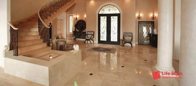 Featured marble restoration, Palm Beach County