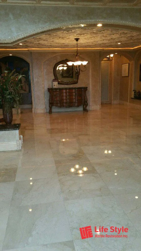 Featured marble restoration, Palm Beach County